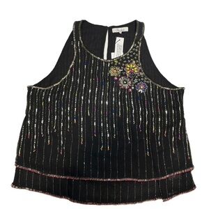 NWT Parker beaded tank